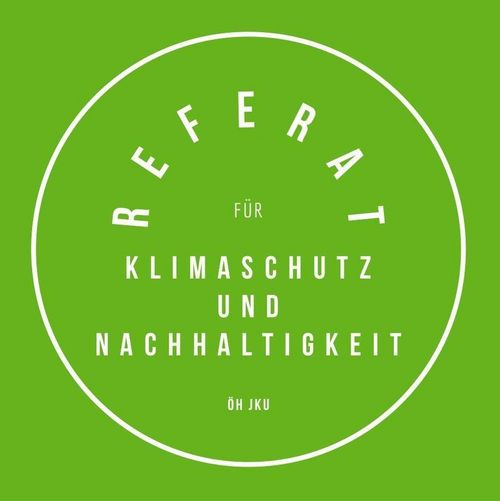 ÖH JKU Referat für Klimaschutz & Nachhaltigkeit Logo